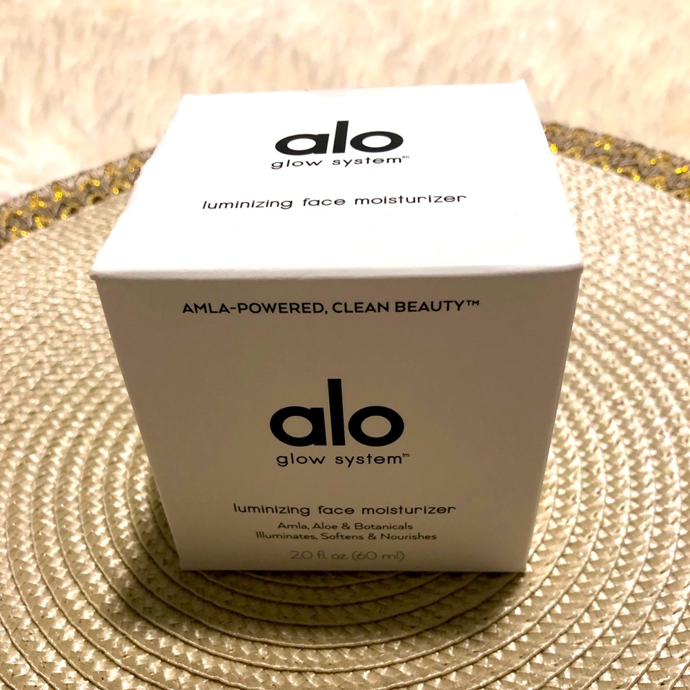 ALO Glow System - Luminizing Face Moisturizer NIB